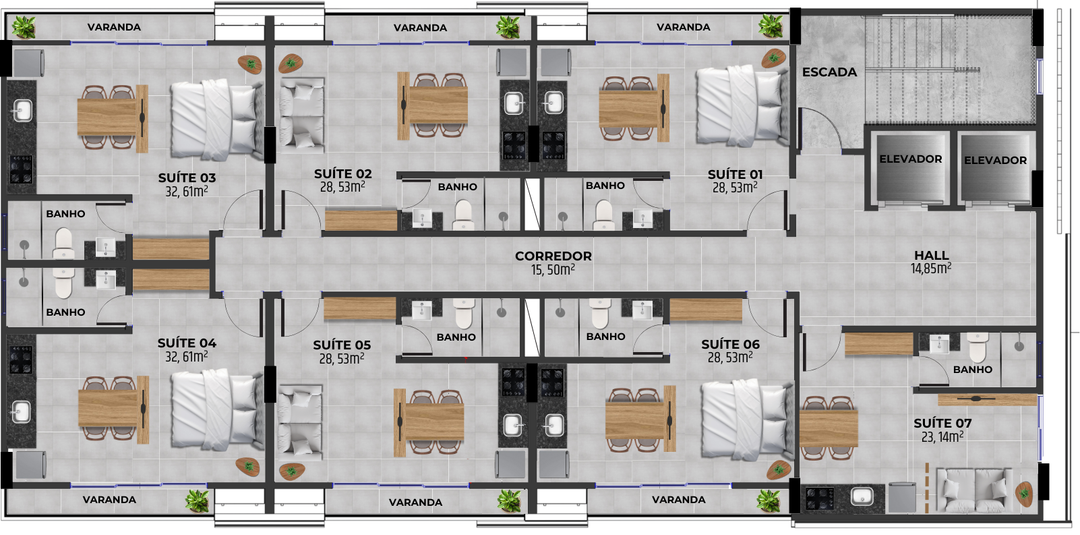 Planta Humanizada Opção 3