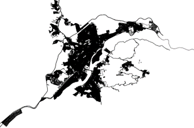 MAPA CADASTRAL DE GOVERNADOR VALADARES EM DWG